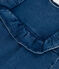 Robe bébé en jean sans manches bleu BLEU DELAVE