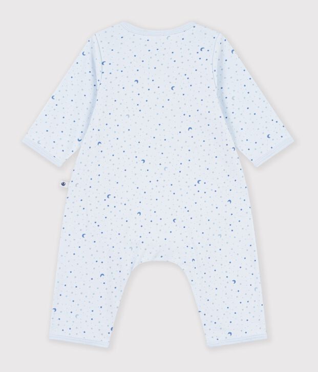 Bodyjama b&eacute;b&eacute; sans pieds en coton imprim&eacute; &agrave; &eacute;toiles bleu/multicouleur