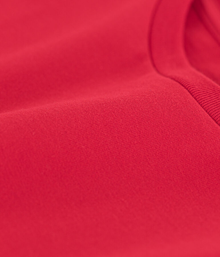 Tee-shirt LE BOXY en coton Femme rouge PEPS