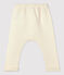 Pantalon en jersey &eacute;pais b&eacute;b&eacute; &eacute;cru