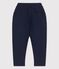 Pantalon confortable en coton enfant garçon bleu SMOKING