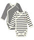 Duo de bodies naissance bébé mixte