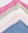 5 paires de chaussettes bébé unies en coton variante 2