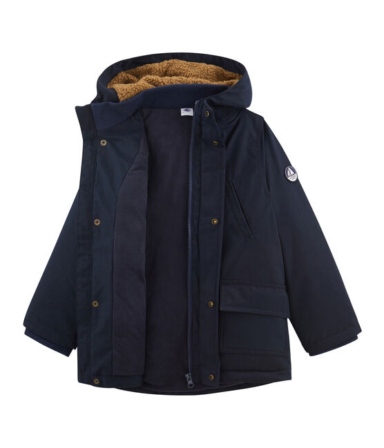 Parka enfant garçon bleu SMOKING