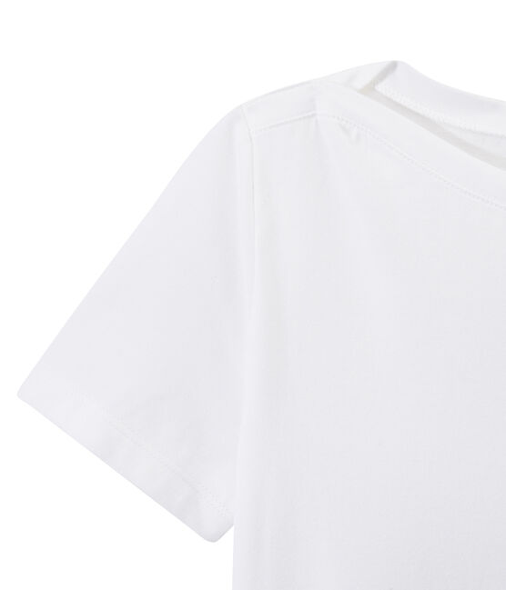 T-shirt femme AMIRAL en jersey fin blanc ECUME