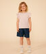 Tee-shirt en coton enfant fille