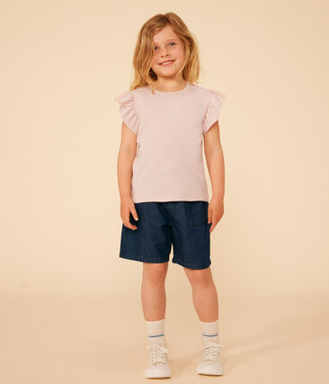 Tee-shirt en coton enfant fille