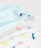 Lot de 2 tee-shirts manches courtes chats colorés petite fille variante 1