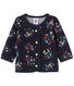 Cardigan bébé fille en tubique imprimé