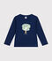 Tee-shirt manches longues en jersey fin enfant garçon bleu MEDIEVAL