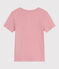 Tee-shirt Femme l'Iconique en coton uni rose CHARME