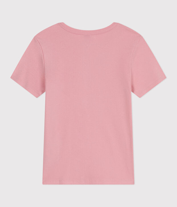 Tee-shirt Femme l'Iconique en coton uni rose