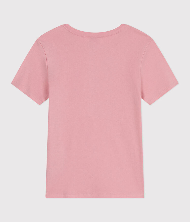 Tee-shirt Femme l'Iconique en coton uni rose