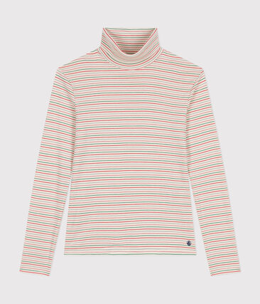 Tee-shirt l'Iconique Col roulé en coton femme