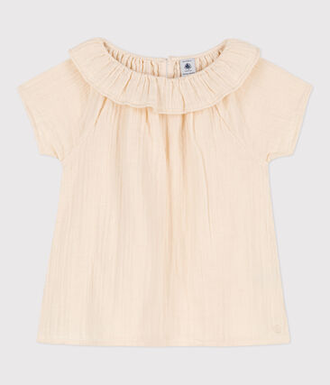 Blouse en gaze de coton enfant fille