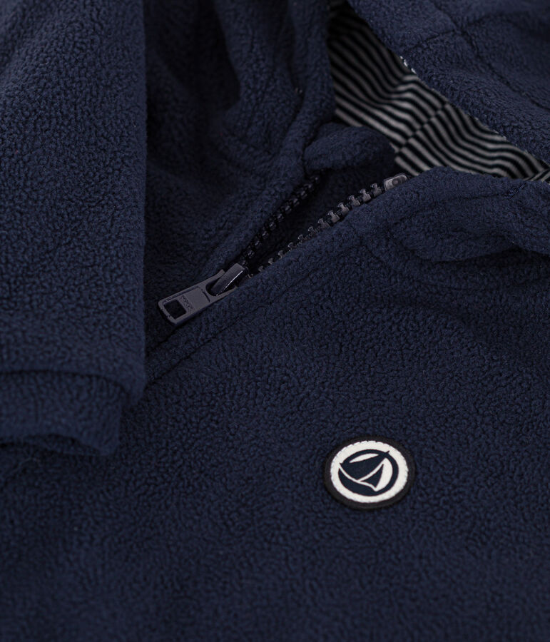 Sweatshirt b&eacute;b&eacute; en polaire bleu