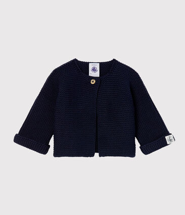 PETIT BATEAU - Cardigan bébé en tricot 100% coton