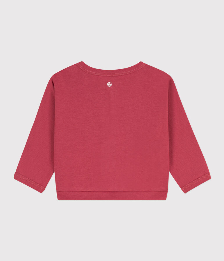 Cardigan b&eacute;b&eacute; en coton rose PAPI