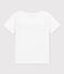 T-shirt en coton enfant fille / garçon blanc MARSHMALLOW