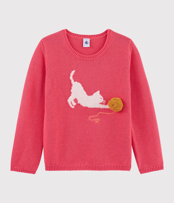 Pull en laine et coton enfant fille 5570001130