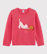 Pull en laine et coton enfant fille