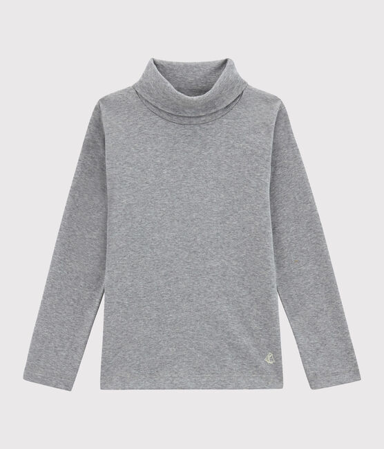 Sous pull uni enfant mixte gris SUBWAY CHINE