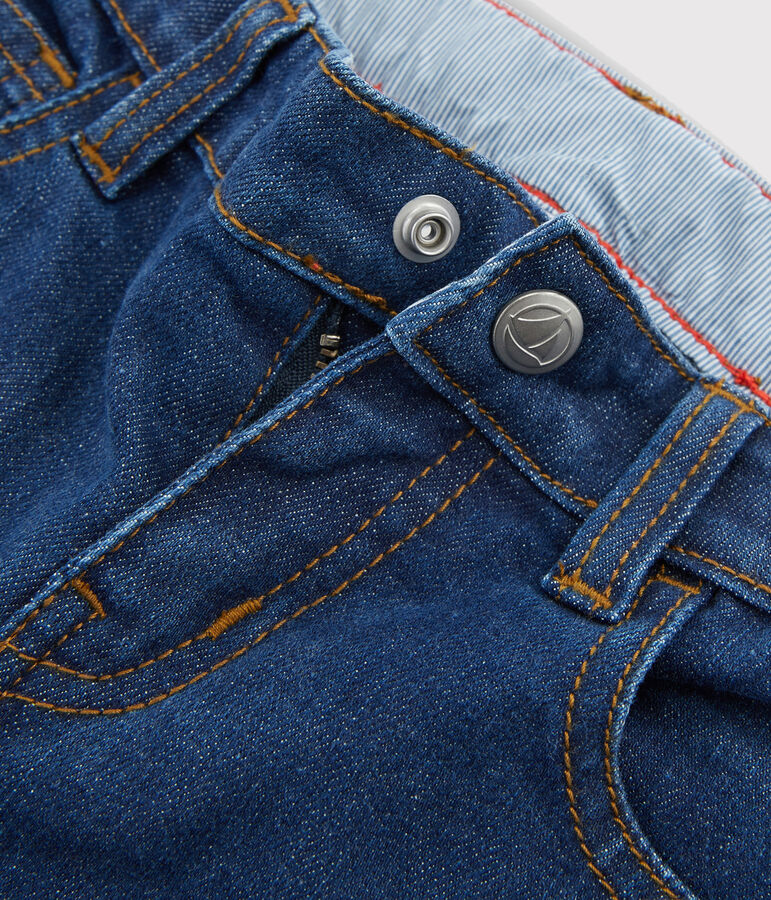 Pantalon denim enfant garcon bleu