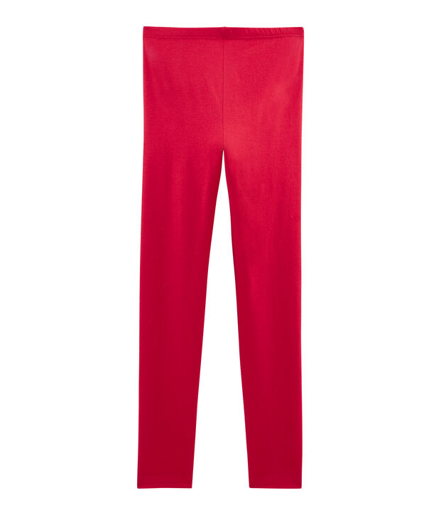 Legging enfant fille rouge