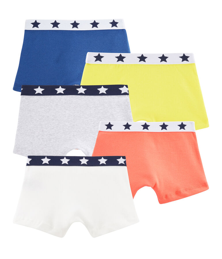Lot de 5 boxers petit gar&ccedil;on variante 1