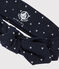 Bandeau enfant fille bleu SMOKING/blanc MULTICO