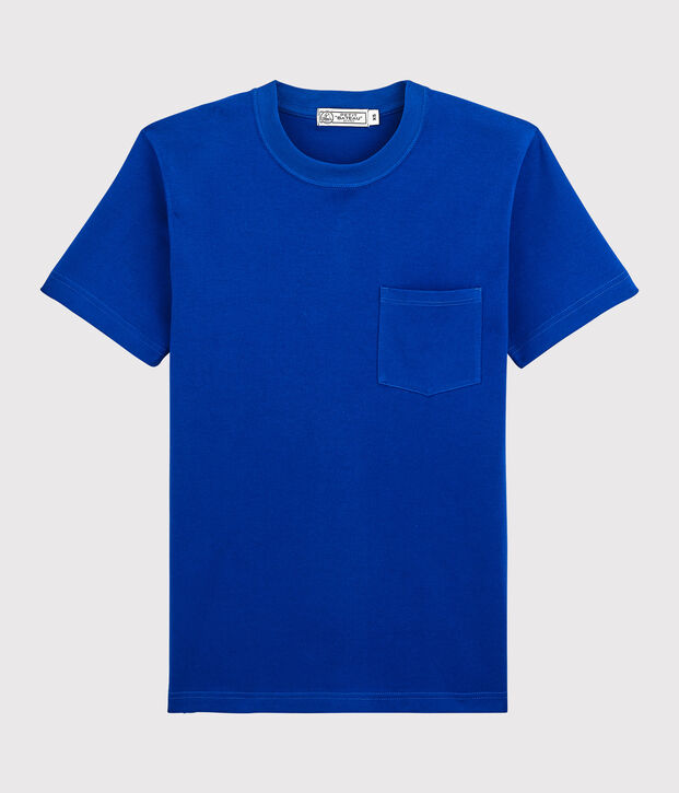 Tee shirt unisexe bleu