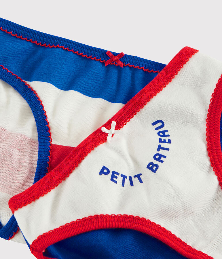 Lot de 2 culottes Made in France petite fille variante 1