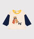 Tee-shirt manches longues en jersey fin bébé