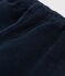 Pantalon bébé en velours grosses côtes bleu SMOKING
