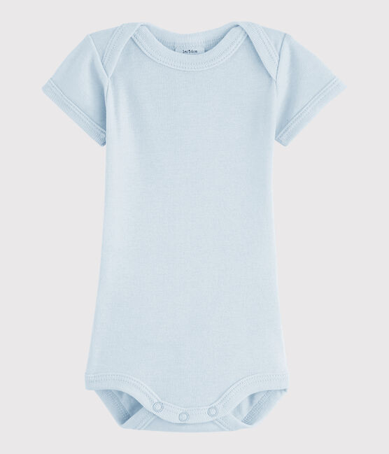 Body manches courtes bébé garçon bleu FRAICHEUR