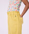 Pantalon enfant en coton jaune