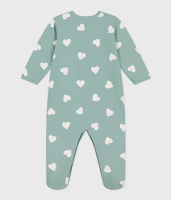 Pyjama bébé coeurs en molleton PAUL/ AVALANCHE
