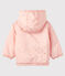 Blouson doublé polaire bébé mixte rose MINOIS/jaune OR