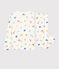 Pyjama émotions en coton lyocell enfant blanc MARSHMALLOW/blanc MULTICO