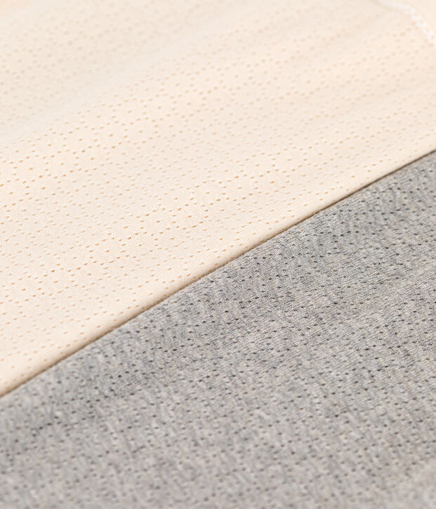 Lot de 2 chemises &agrave; bretelles en coton ajour&eacute; femme multicouleur