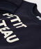 Sweatshirt en molleton enfant fille / garçon bleu SMOKING