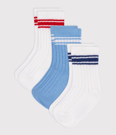 3 paires de chaussettes b&eacute;b&eacute; en coton