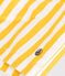 Short de bain rayé enfant garçon jaune MARSHMALLOW/ NECTAR