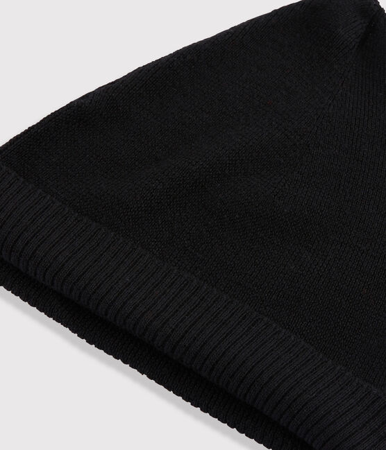 Bonnet en laine Femme noir NOIR