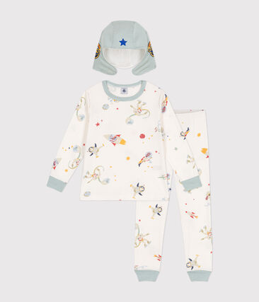 Pyjama déguisement en coton imprimé espace enfant
