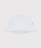 Bob en twill enfant mixte blanc MARSHMALLOW