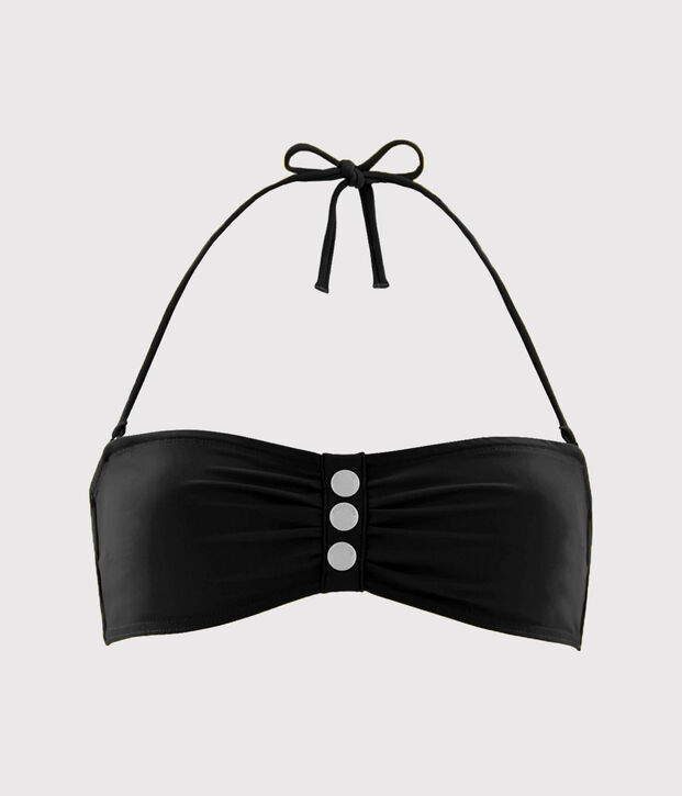Haut de maillot de bain femme noir