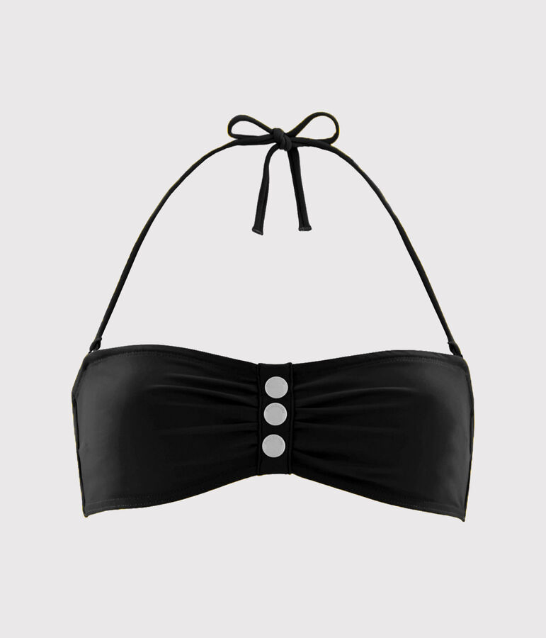 Haut de maillot de bain femme noir NOIR