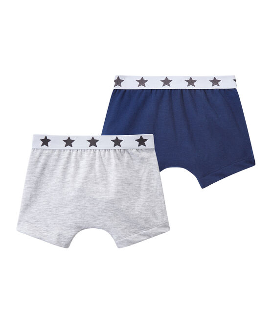Lot de 2 boxers garçon blanc LOT