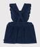 Robe sans manche en velours bébé CREPUSCULE